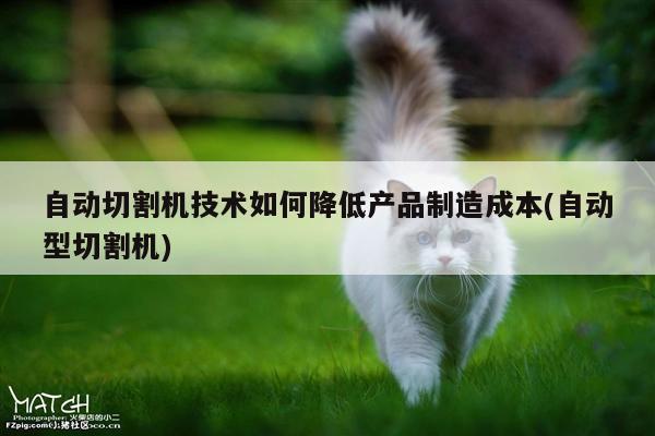 自动切割机技术如何降低产品制造成本(自动型切割机)【爱游戏app】