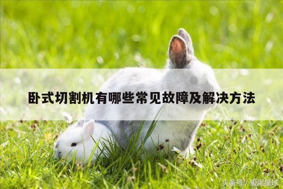 卧式切割机有哪些常见故障及解决方法_爱游戏平台